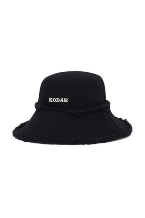 코튼 버킷햇 우먼 BLACK