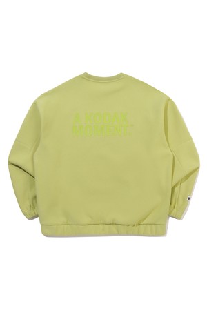 멜로우 오버핏 맨투맨 LIME