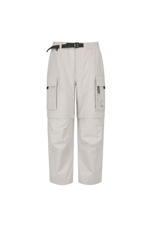 라몬트(LAMONT) 9부 2WAY 컨버터블 팬츠 (와이드핏) LIGHT GREY