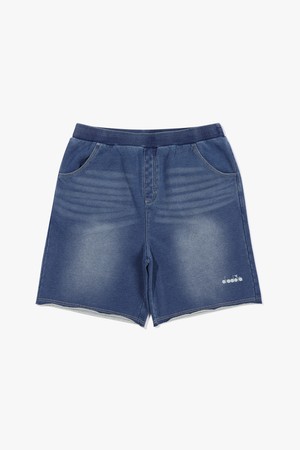 이큅 워싱 데님 5부 스웻 쇼츠 DENIM_BLUE-a