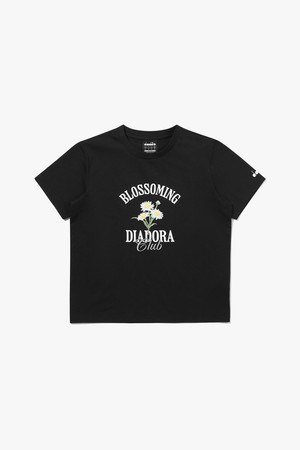 에어텍스 블루밍 반팔 티셔츠 우먼 BLACK_BLACK-a