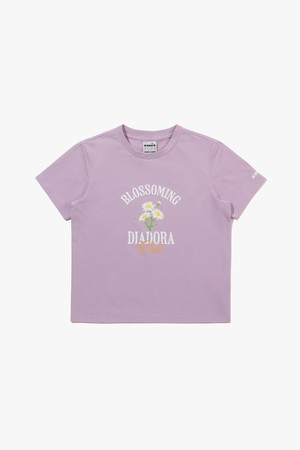 에어텍스 블루밍 반팔 티셔츠 우먼 VIOLET_PURPLE-a