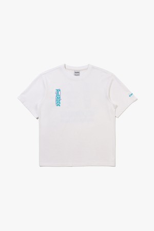 이큅 워싱 그래픽 백메쉬 반팔 티셔츠 IVORY_IVORY-a