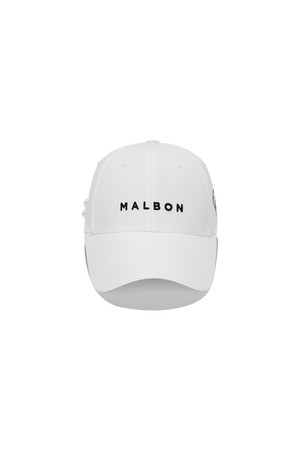 롱 챙 퍼포먼스 볼캡 OFF WHITE (MAN)_WHITE-a