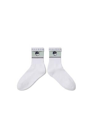 버킷 와펜 베이직 크루삭스 MINT GREEN_GREEN-a