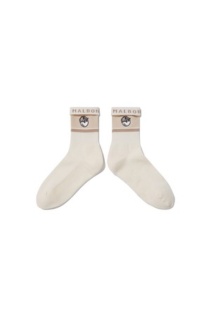 버킷 와펜 베이직 크루삭스 BEIGE_BEIGE-a