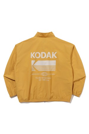 에센셜 빅로고 스탠넥 자켓 YELLOW