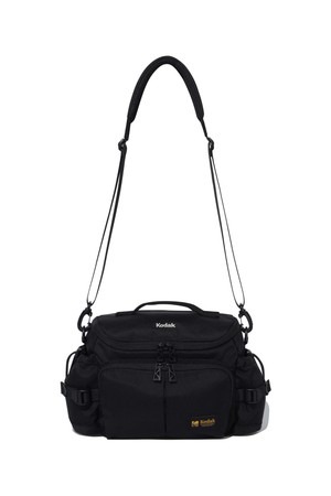 플래쉬라이트 미디움 크로스백 BLACK