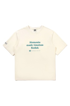 라이트멜로우 반팔티셔츠 IVORY