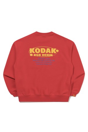 RGB 라이트 맨투맨 RED