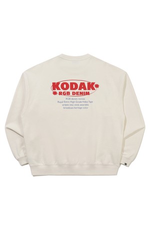 RGB 라이트 맨투맨 IVORY