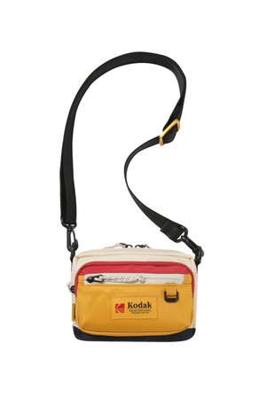 에센셜 컬러블럭 미니 크로스백 YELLOW
