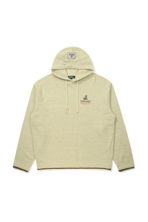 [Tour Divot] 알파카 믹스 컴포트핏 니트 후디 KHAKI (MAN)_KHAKI-a