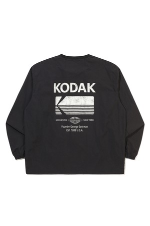 빈티지 로고 긴팔 피스테 BLACK