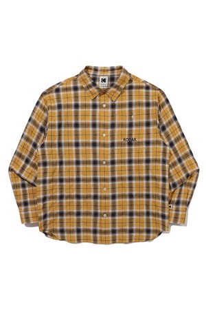 RGB 체크 셔츠 YELLOW