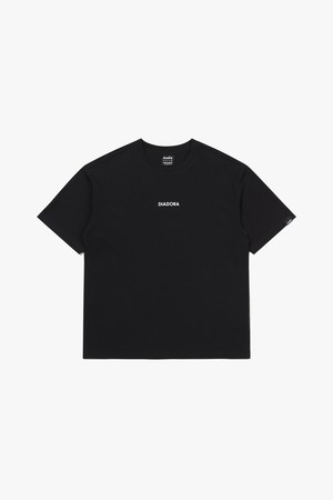 리피트 반팔 티셔츠 BLACK_BLACK-a