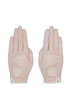 여성 M 로고 양손 장갑 PINK (WOMAN)_PINK-a