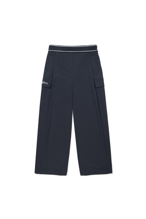 여성 립밴드 세미 와이드 팬츠 NAVY (WOMAN)_NAVY-a