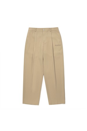 원턱 테이퍼드 팬츠 BEIGE (MAN)_BEIGE-a