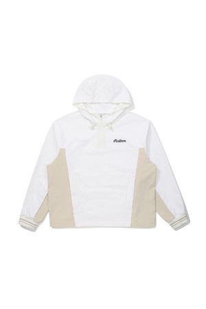 여성 우븐라이크 저지 소프트쉘 후드 아노락 WHITE (WOMAN)-a