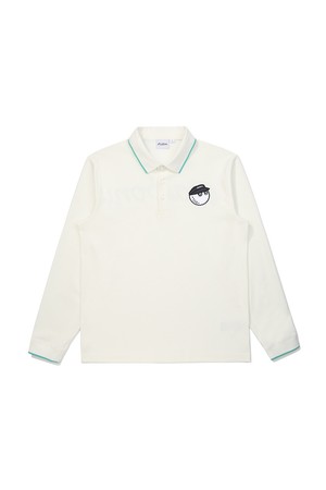 베이직 PQ 폴로 티셔츠 OFF WHITE (MAN)_BLUE-a