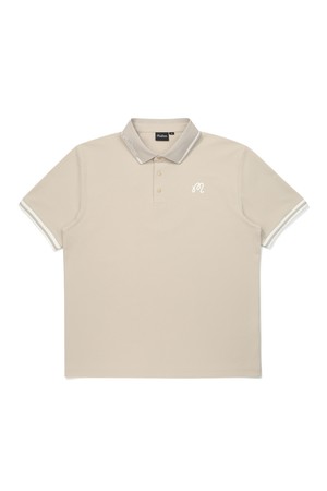 등판 버킷 립에리 폴로 티셔츠 BEIGE (MAN)_BEIGE-a