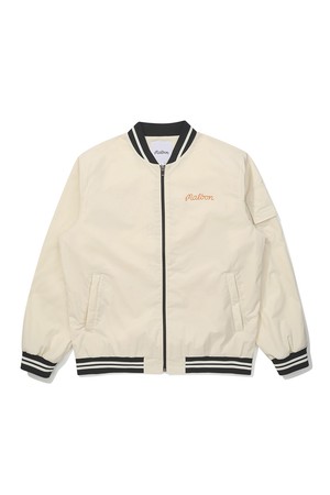 말본 멤브레인 스타디움 자켓 CREAM (MAN)_IVORY-a