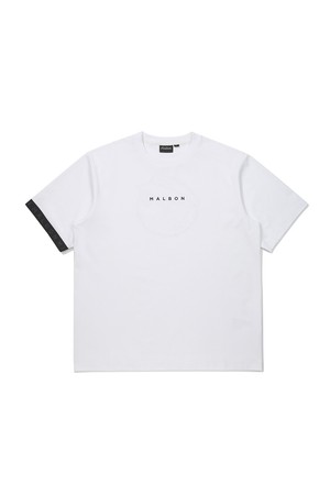 말본 버킷 밴드 라운드 티셔츠 OFF WHITE (MAN)_WHITE-a
