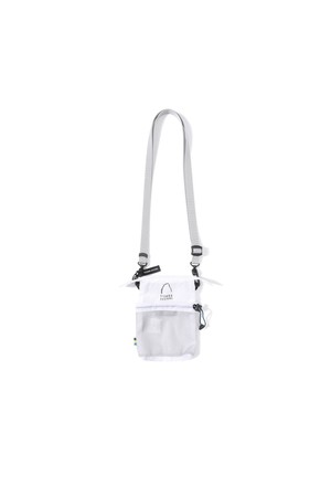 라센(LASSEN) 코듀라 초경량 미니 크로스백 WHITE