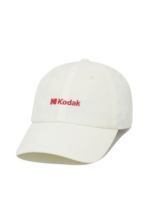 오버핏 나일론 볼캡 IVORY