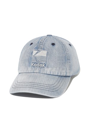 릴렉스핏 데님 베이직 볼캡 BLUE
