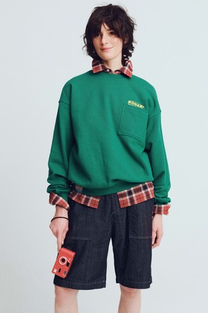 RGB 라이트 맨투맨 GREEN