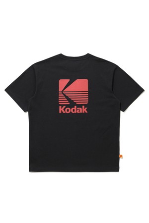 빅로고 코튼 반팔 티셔츠 BLACK