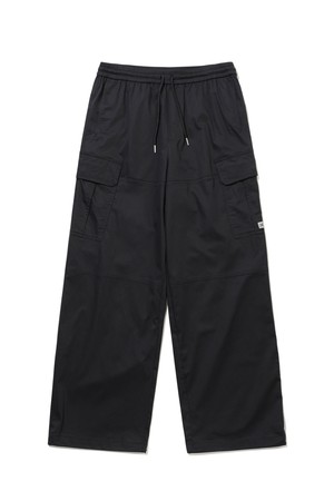 코닥컴퍼니 클린코튼 세미오버핏 카고 팬츠 BLACK