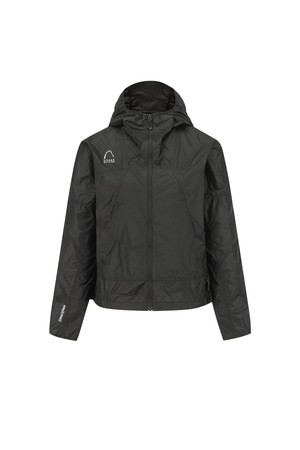 W) 그랜드마더십(GRAND MOTHERSHIP) 경량 윈드쉘 자켓 BLACK