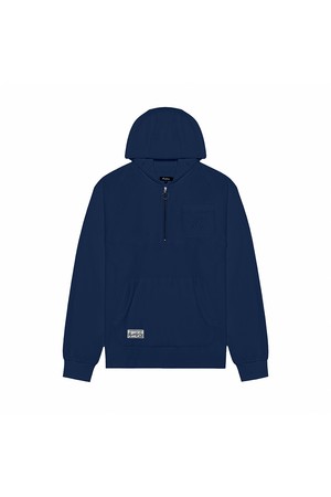 [VACATION CLUB] 까스텔로 프렌치 테리 쿼터 집 후드 LIGHT SKY BLUE (MAN)_BLUE-a