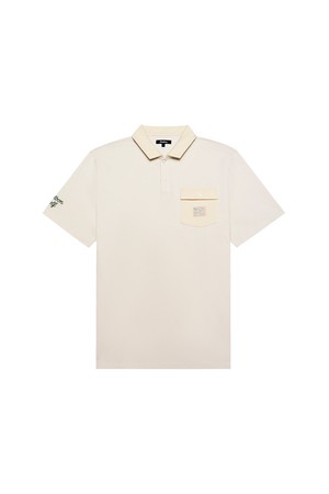 [VACATION CLUB] 조비스 솔리드 폴로 IVORY (MAN)_IVORY-a