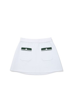 [WOMENS COLLECTION] LUNA 립 조직 니트 스커트 IVORY (WOMAN)_IVORY-a
