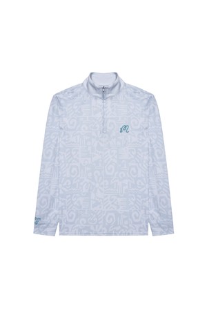 카포 퍼포먼스 쿼터 집업 티셔츠 SILVER (MAN)_SILVER-a