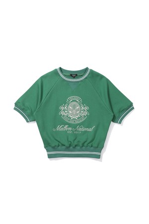 [WOMENS COLLECTION] BILLIE II 반팔 스웻셔츠 GREEN (WOMAN)_GREEN-a