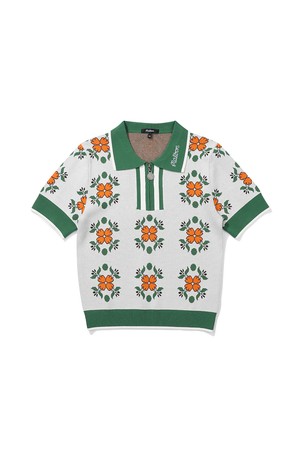 [WOMENS COLLECTION] LUCIA 하프집 폴로넥 셔츠 IVORY (WOMAN)_IVORY-a