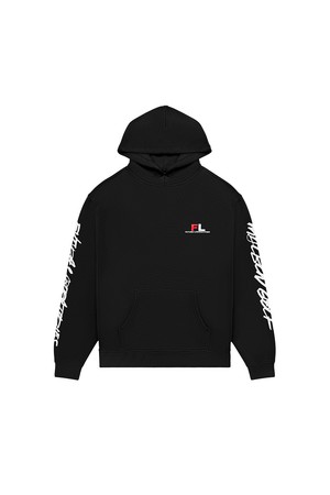 [MALBON X FUTURA] 태그 후드 스웻 셔츠 BLACK (MAN)_BLACK-a