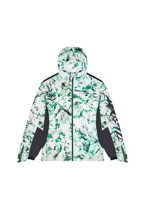 [MALBON X FUTURA] CRACKLE 카모 레인 자켓 MULTI (MAN)_BEIGE-a