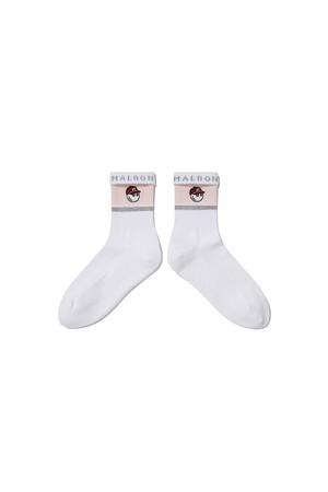 버킷 와펜 베이직 크루삭스 PINK_PINK-a