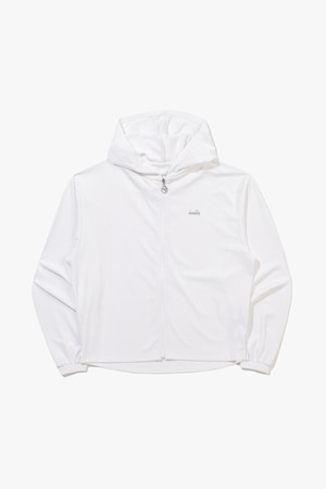 시어 골지 후드 집업 우먼 OFF WHITE_WHITE-a