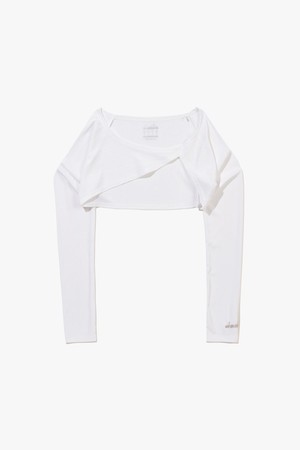 시어 골지 볼레로 OFF WHITE_WHITE-a