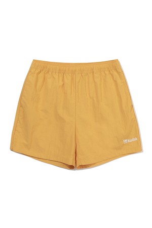 컬러플러스 레귤러핏 3부 반바지 우먼 YELLOW