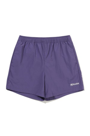 컬러플러스 레귤러핏 3부 반바지 우먼 PURPLE