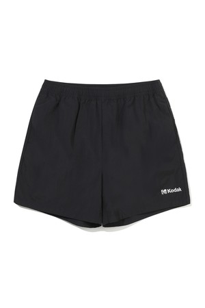 컬러플러스 레귤러핏 3부 반바지 우먼 BLACK