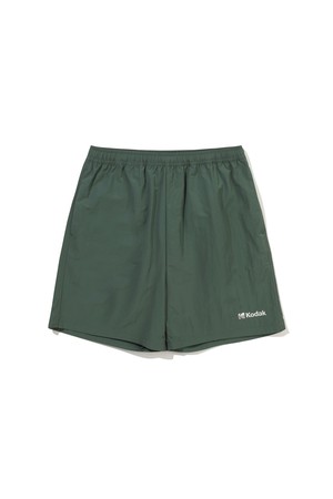 컬러플러스 레귤러핏 4부 반바지 GREEN